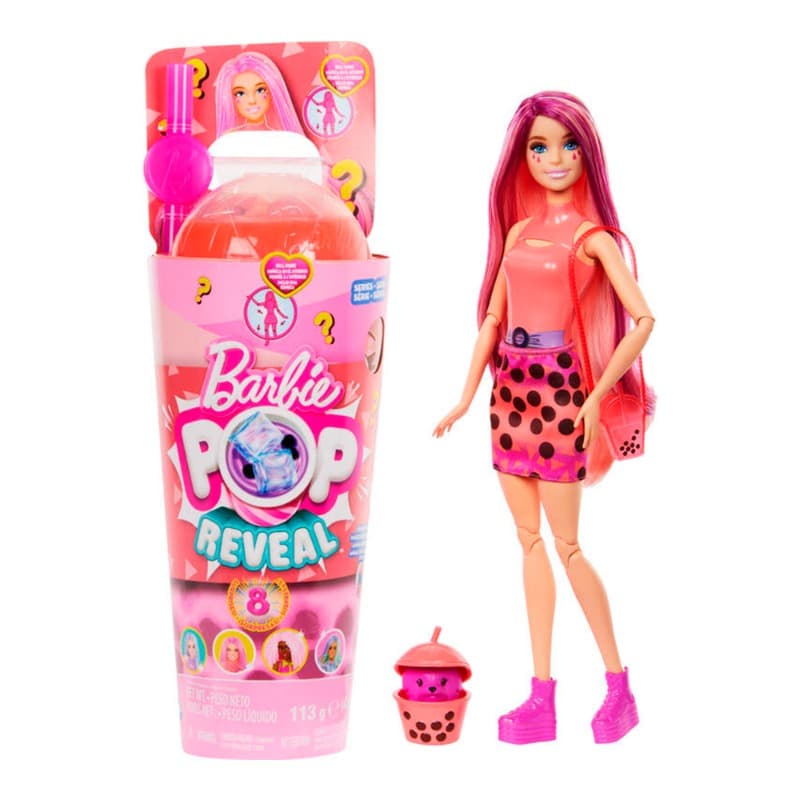 Barbie Pop Reveal Mango Mochi Doll with 8 Surprises