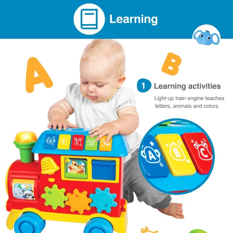 WinFun Walker Ride-On Learning Train thumbnail 5