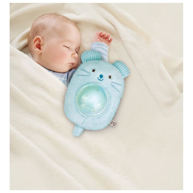 Hape My Musical Pal Portable Baby Sound Machine- Huggy Momo Blue thumbnail 5