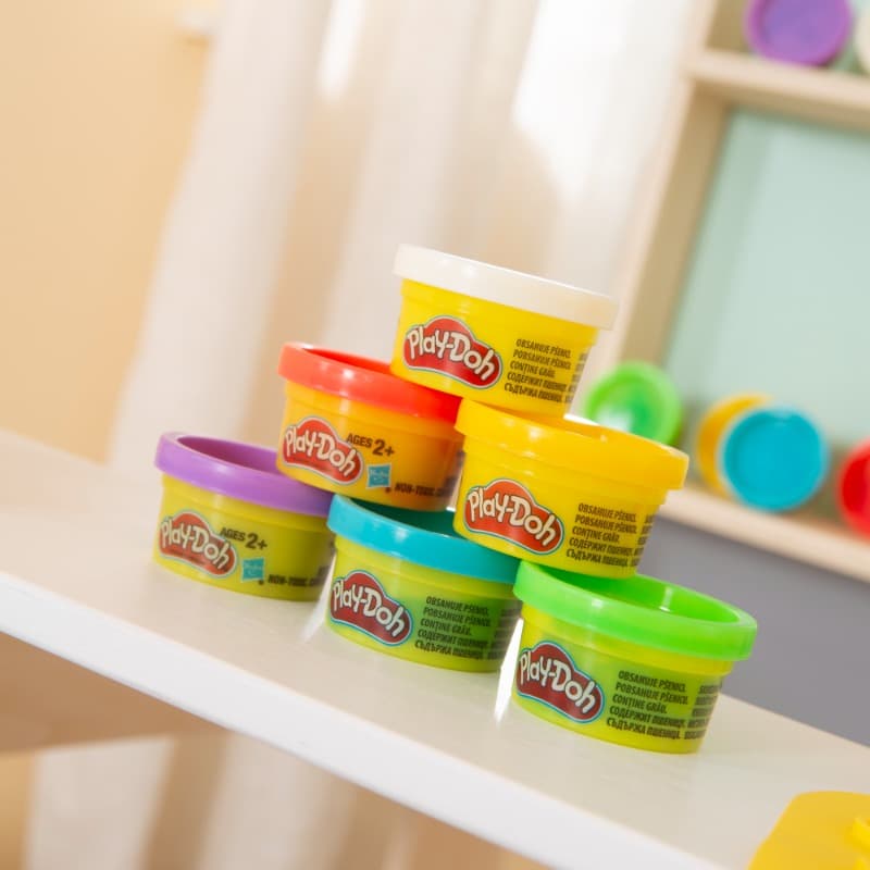 Play-Doh Play Set Wooden Tools Modelling Tins & Apron thumbnail 5