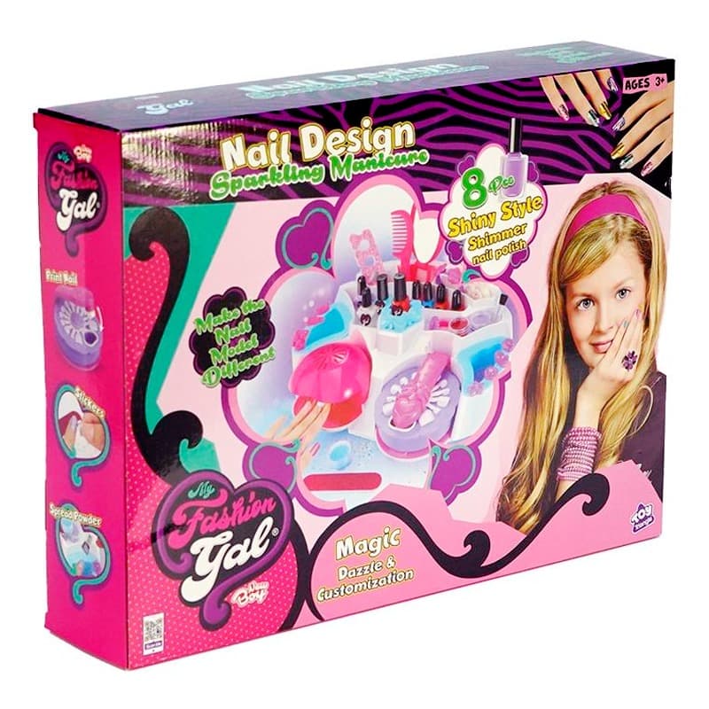 My Fashion Gal Nail Design Sparkling Manicure Set