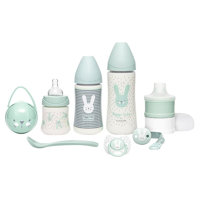 Suavinex - Hygge Welcome Pacifier Baby Set 0-6M - Green
