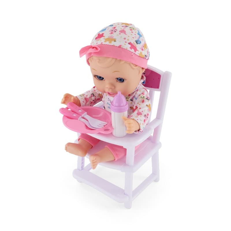 Baby Maziuna Little Darlings Feed And Giggle Doll - 8Pcs thumbnail 4