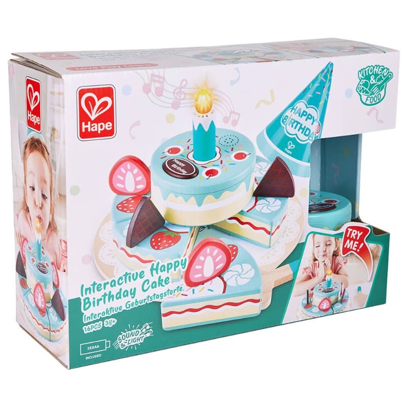 Hape Interactive Happy Birthday Cake thumbnail 4