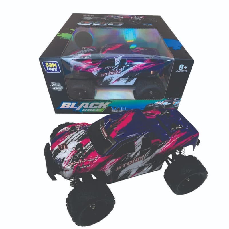 Sam Toys R/C Black Hole High Speed Car - Purple
