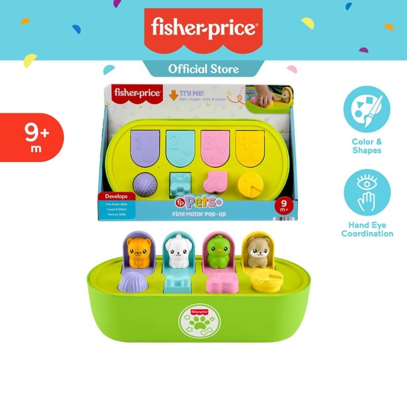 Fisher Price FP Pets Fine Motor Pop Up Activity Toy thumbnail 2