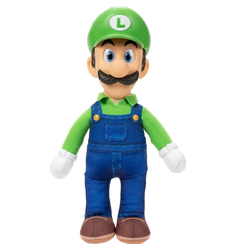 Nintendo Super Mario Movie Roto Plush Luigi 30 cm thumbnail 2