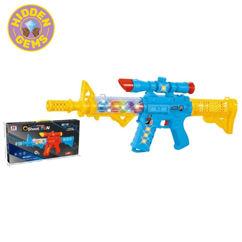 Vibrant Light-Up Toy Blaster